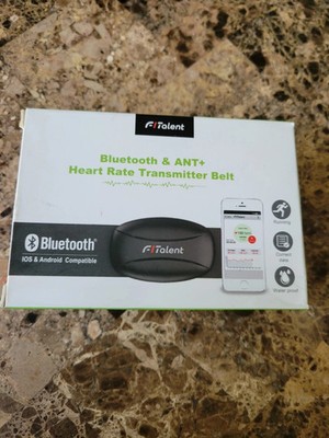 Fittalent heart rate transmitter belt bluetooth and ant+