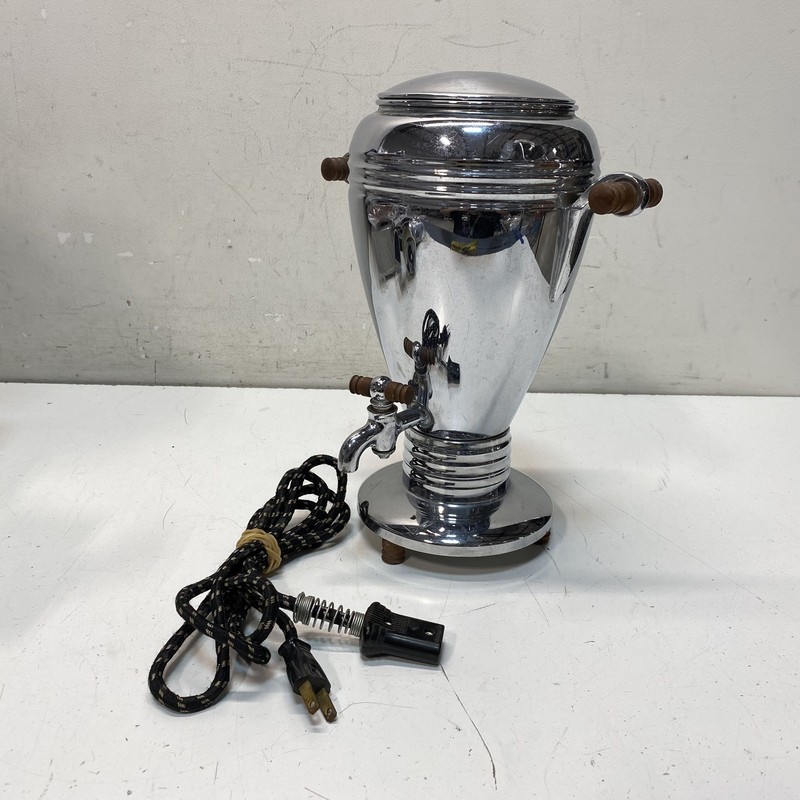 General Electric Coffee Maker 119B85 Chrome Dual Handle Power Cord