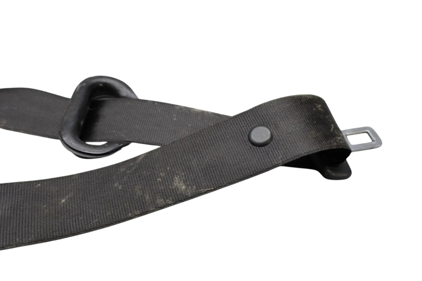 06-13 Bentley Continental Flying Spur Rear Right Seat Belt Black 3W5857806 Oem