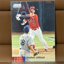 2020 Topps Stadium Club Shohei Ohtani Los Angeles Angels Baseball #145 Base