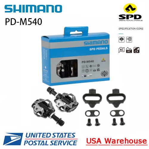 Shimano PD-M540 Clipless Self-locking Pedal MTB Black