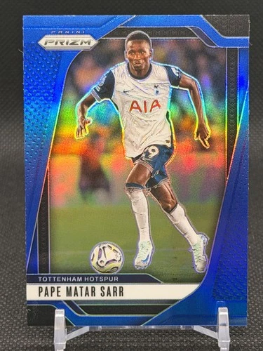 Pape Matar Sarr 2024-25 Panini Prizm Premier League Blue Prizm /299 #71