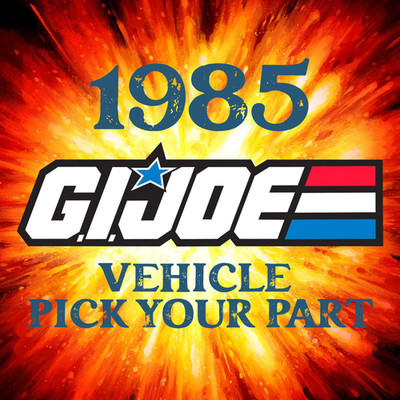 G.I.Joe A Real American Hero - 1985 Vehicles & Playsets (Pick your Part)
