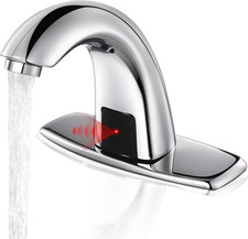 Automatic Touchless Bathroom Sink Faucet Commercial Sensor Motion Activated