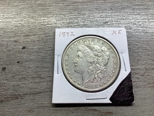 1882 Morgan 90% Silver Dollar in Extra Fine Condition 052725 21ae