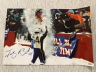 Tedy Bruschi Autographed 11x14 Photo w/Sure Shot Hologram - Snow Game