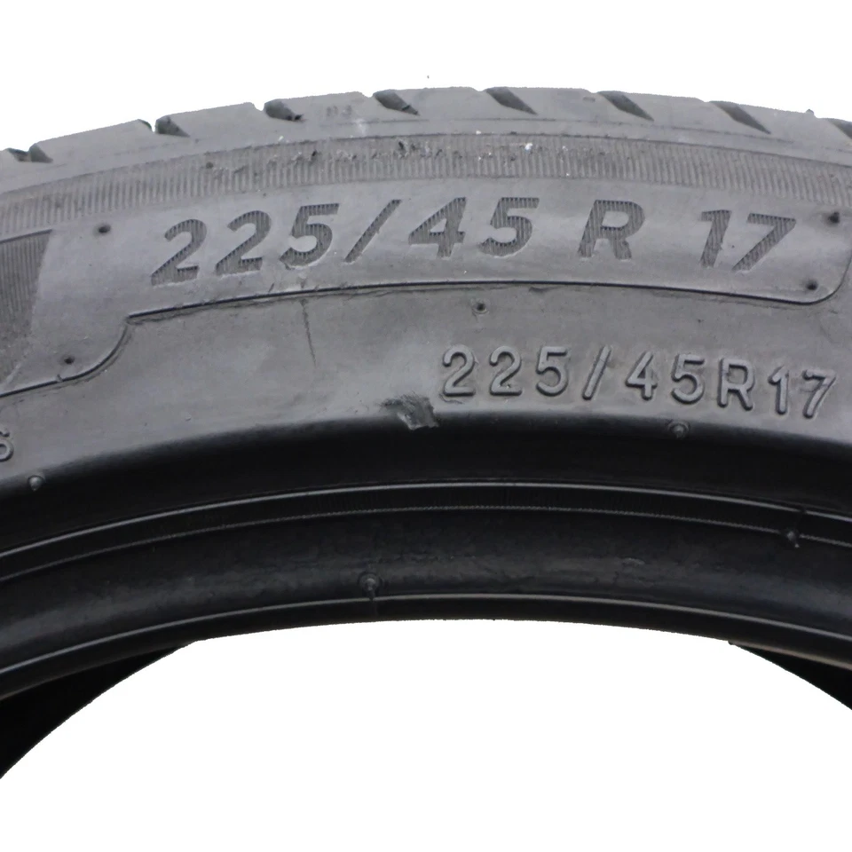 225 45 17 2x MICHELIN 225/45 R17 94V XL Primacy 4 S1 Pneus D'Été 2022 5,9-6mm - Photo 4/4