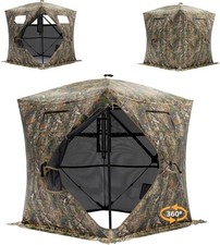 Hunting Blind 2-3 Person  3-4 Person 360/270 See Through Ground Blinds Hunting