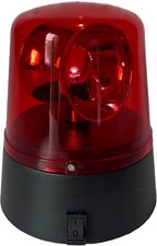 LED Strobe Light, 360 Degree Disco Party Rotating Lamp DJ Flashing Stage Red