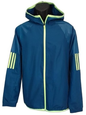 Men's adidas Sport 2 Street Windbreaker Hooded Jacket Lightweight Full Zip NWT