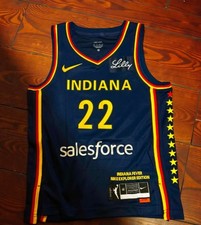 Caitlin Clark Indiana Fever Jersey Blue Size Adult Small - Ships Cheap!