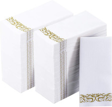 400 Pack Paper Napkins Guest Towels Disposable Premium Quality 3-Ply Dinner Napk
