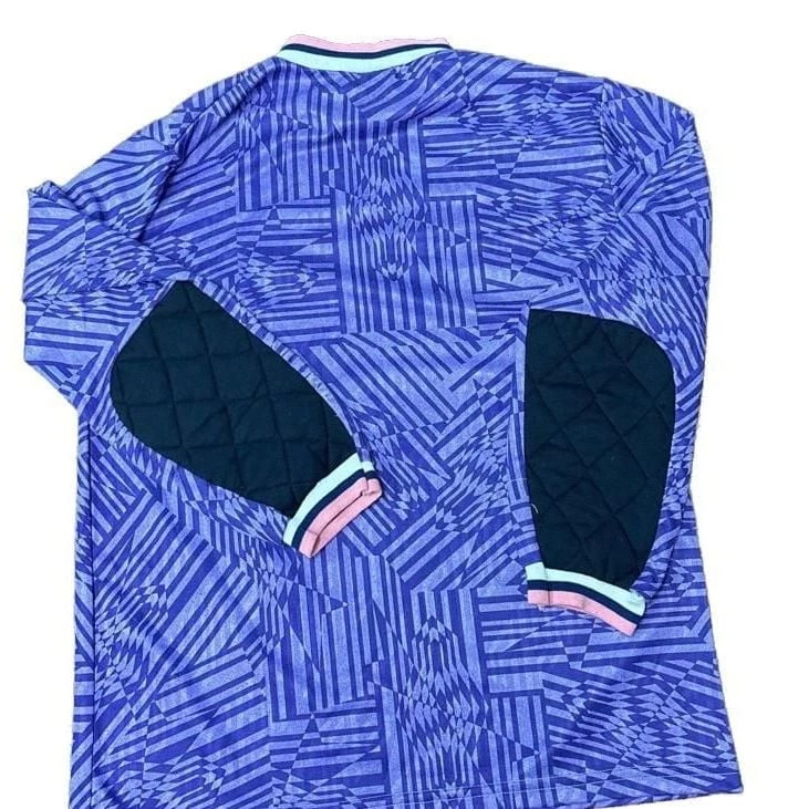 Camiseta de portero de fútbol vintage de los 90 L 00s Y2k kit de portero de fútbol Foto 2 de 3