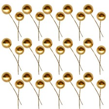 200pcs Christmas Golden Berry Picks DIY Artificial Holly Berries for Wreath