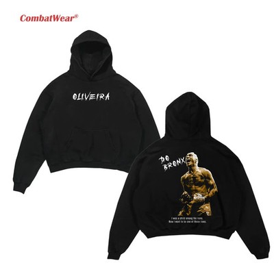 Charles Oliveira Do Bronx Heavy Cozy T shirt Do Bronx Hoodie Retro 90's Style