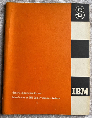 IBM General Information Manual Data Processing Systems 1960 book computers