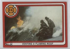1981 KF Byrnes Fire Department Venting a Flaming Roof #2 s5q