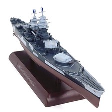 25cm 1/1000 French Battleship Richelieu Model Finished Simulation Ornament