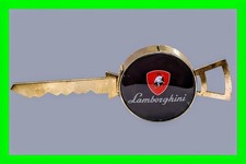 Vintage Lamborghini Key Shaped Cigarette Lighter – Working – Large Novelty Key