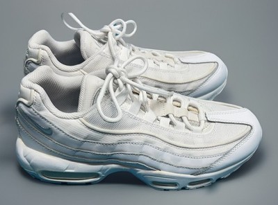 Nike Air Max 95 Essential Triple White CT1268-100 Men's Size 7.5 Sneakers