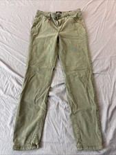 Buffalo David Bitton Women s High Rise Skinny Green Size 8/29