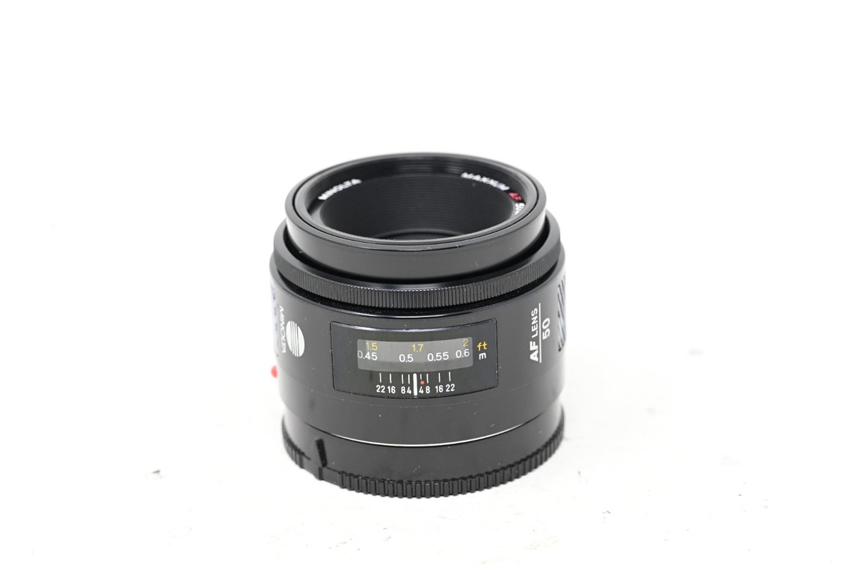 Minolta Maxxum AF 50mm f/1.7 Lens Sony A Minolta Mount (#B91) | eBay
