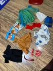 Vintage Barbie Doll Clothes Lot Of Mixed Pieces Dresses Skirts Outfits