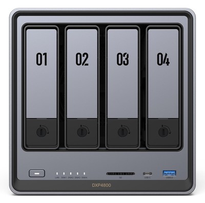 UGREEN NASync DXP4800 4 Einschübe NAS-Server Leergehäuse (25372)