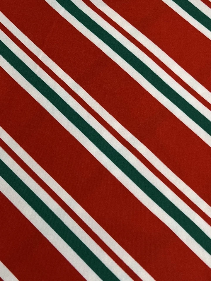 LuLaRoe Leggings TC2 Tall Curvy 2 Christmas Holiday CANDY CANE Stripe Ships FAST - Image 2 of 4