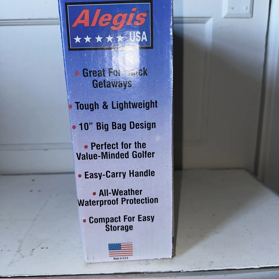 Funda de viaje para bolsa de golf Alegis EE. UU. con asa fácil de transportar impermeable nueva stock antiguo Foto 2 de 3