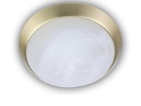 Led Deckenlampe Alabaster Dekorring Messing Matt Dielenlampe Ø30Cm KüChenlampe