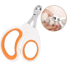 Cat Nail Clippers with Safety Guard Round Hole Trimming Professional Sharp Blade