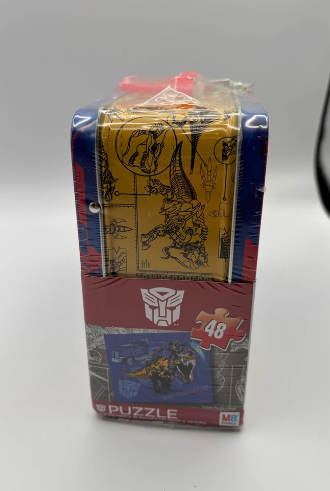 Fiambrera rompecabezas Transformers 48 piezas 2014 Hasboro Cardinal SELLADA DE FÁBRICA Foto 4 de 4