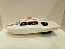 Vintage Plastic boat made in argentina battery operated very rare to collectors