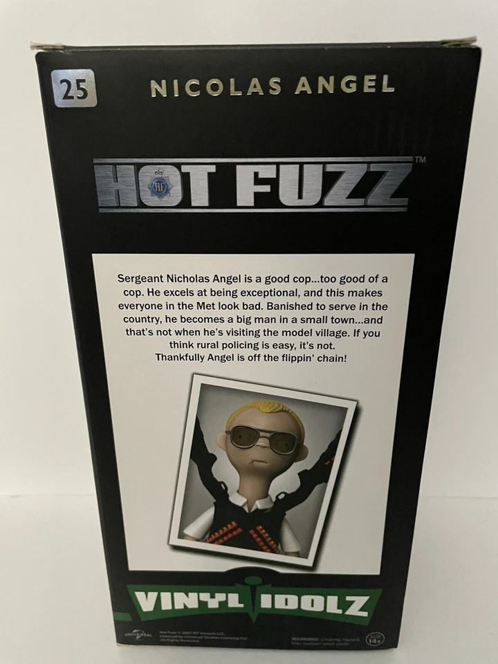 Vinilo Idolz Hot Fuzz Nicolas Angel Foto 2 de 3