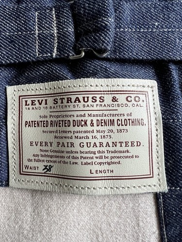 Levi’s LVC Selvedge Jacket S Type 2 Trucker Japan 1879 Pleated Blouse New BNWT - Imagen 8 de 22