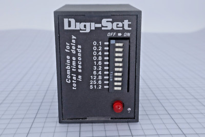 *New in Box Single* Digi-Set SSAC TDBL24D Time Delay Relay 10A Res 240VAC