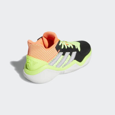 Size 5.5 (GS) - adidas Harden Stepback Mid Signal Coral for  display picture 1