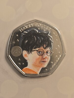 Harry Potter 2022 The Philosopher's Stone 25 Years 50p Pack Royal Mint Coin