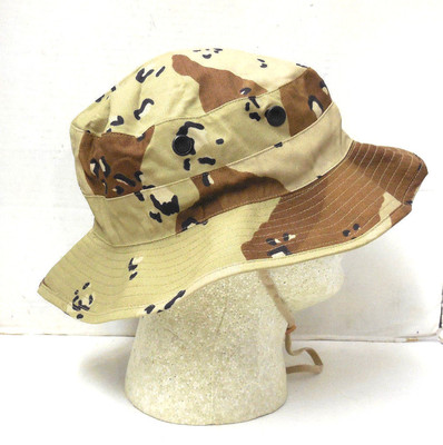 Camo Boonie Hat Military Boonie Desert Tan Hat Sun Hot Weather Type II Made In The USA BucketHat Marpat Boonie Hat - Foto 8