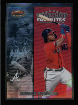 RONALD ACUNA JR 2020 BOWMAN'S BEST #FFR-RA FRANCHISE FAVORITES
