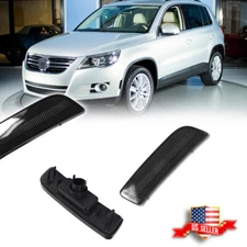 2PCS Sport Smoked Lens Front Bumper Side Marker Lights For 2009-2017 VW Tiguan