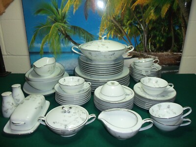 59 PCS SET OF NORITAKE FINE CHINA PATTERN 5812