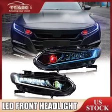 LED Headlights DRL For Honda Accord 10Th Gen 2018-2022 Sequential Animation Lamp