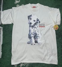 Vintage 101 Dalmatians Shirt XL 90s Y2K Disney Single Stitch White New With Tag