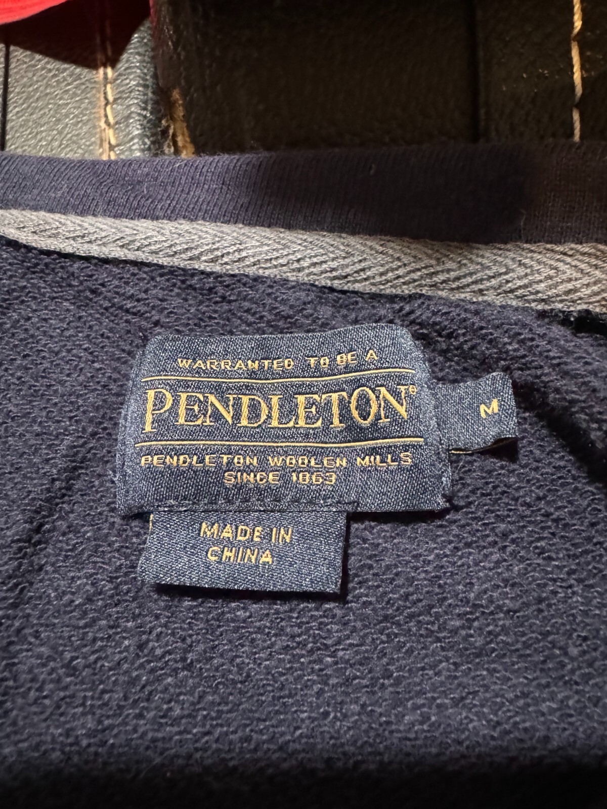 Pendleton Woolen Mills Rowing Surf Pullover Sweat… - image 4