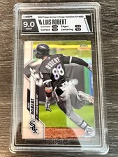 2020 Topps Series 2 Image Variation SP #392B Luis Robert Running HGA 9