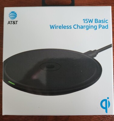 AT&T Fast Charge 15W Compact Wireless Charging Pad - NEW !!!
