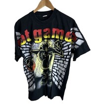 VTG 90  s TAZ Looney Tunes Men  s Got Game Basketball All Over Print T Shirt Sz XL