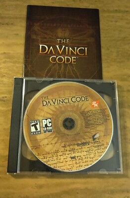 Da Vinci Code (PC, 2006, Manual & Game Discs, NO BOX)